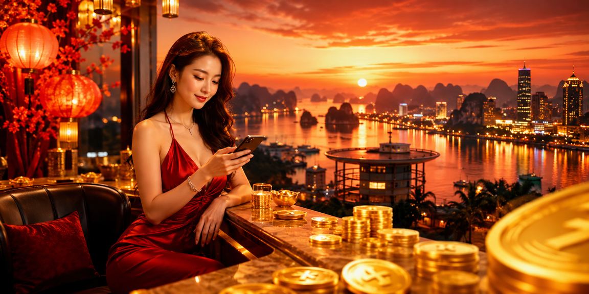 Cảnh vịnh Hạ Long – không khí lễ hội Tết và trò chơi bài tại 28win