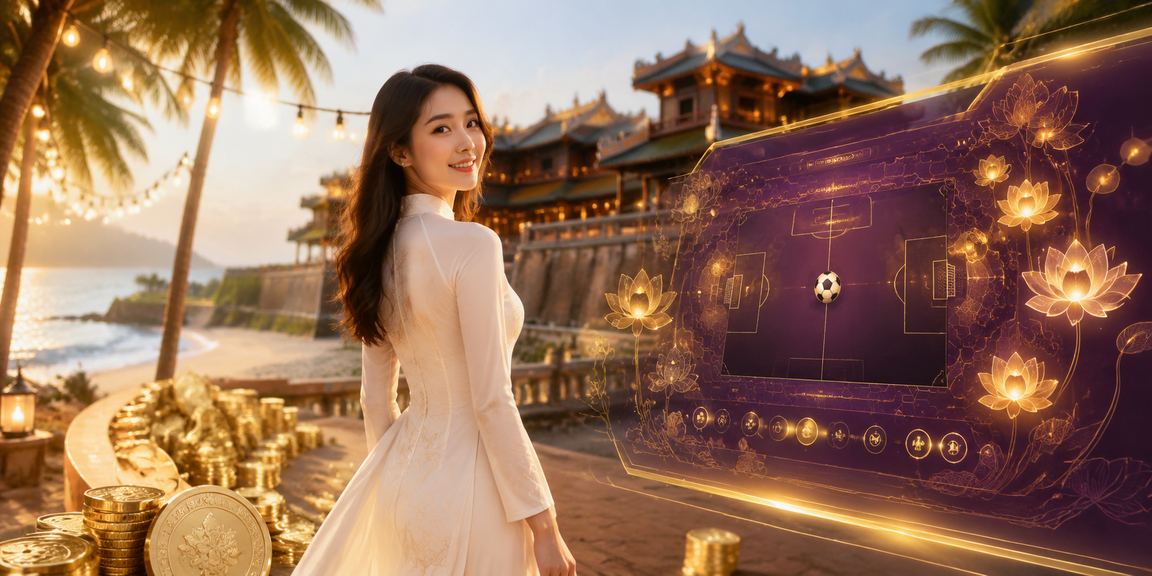 Phụ nữ áo dài tại Huế – minh họa người dùng tìm hiểu thông tin casino trực tuyến